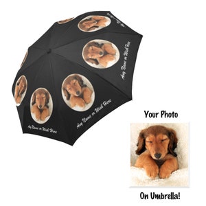 Personalized Pet Photo Umbrella Personalized Pet Photo Umbrella