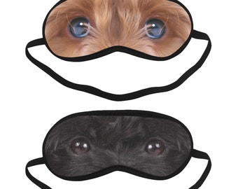 Cockapoo Eyes Sleep Mask, Cockapoo Dog Eyemask,  Funny Cockapoo Eye Mask for Men Women kids, Dog Sleeping Mask