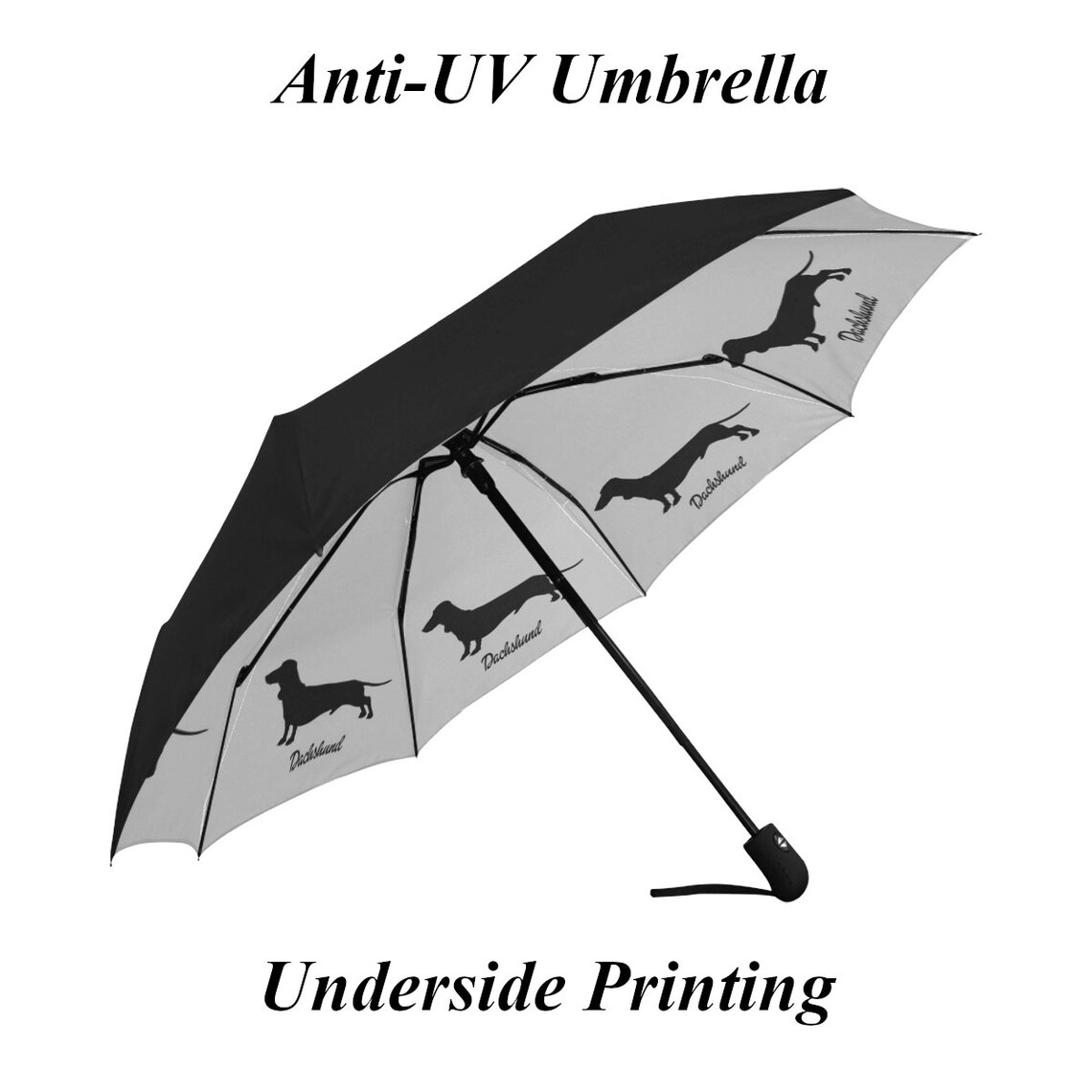 Personalized DACHSHUND Umbrella Custom Wiener Dog Name Etsy