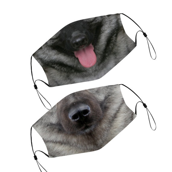 Norwegian Elkhound Dog Pen with a Choice of Red or Black Pen Case Perfect Gift