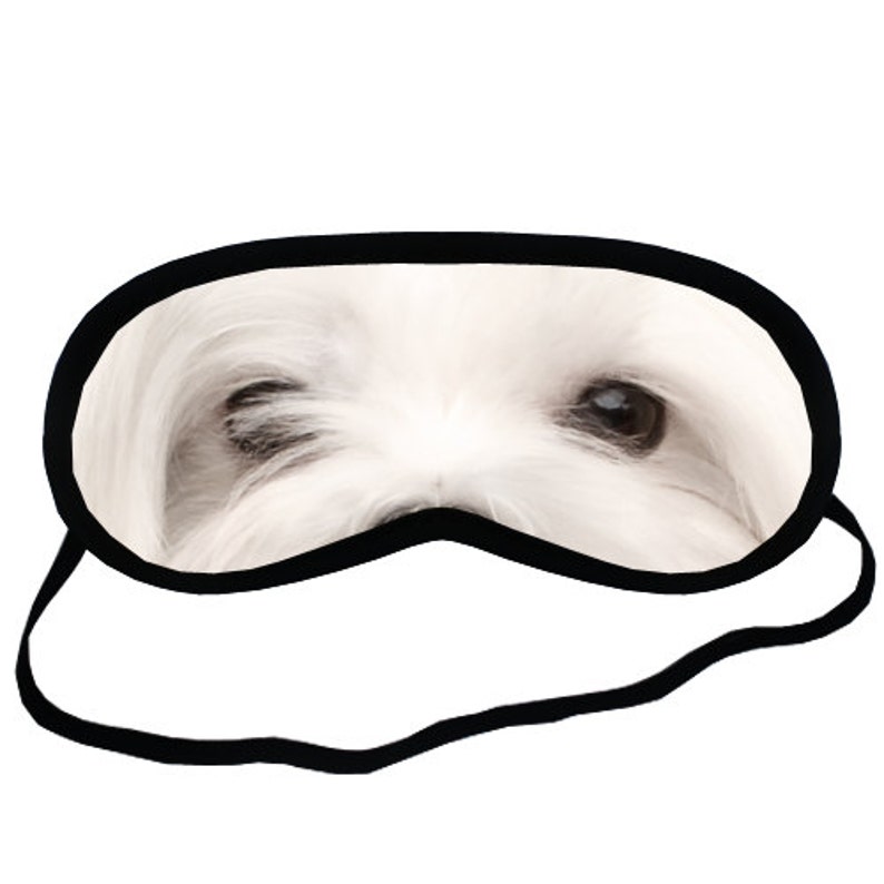 MALTESE Eyes Sleep MASK Maltese Dog Puppy Lover Gifts Stuff Etsy