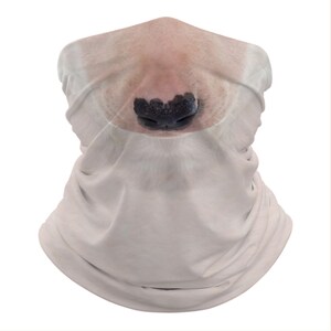 Bull Terrier Lightweight Neck Gaiter, Stretchy Bandana for Dog Lovers