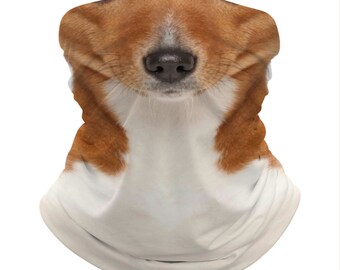 Basenji Lightweight Neck Gaiter, Stretchy Bandana for Dog Lovers