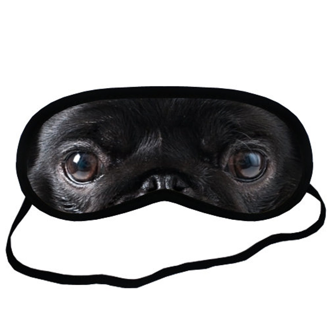 PUG Eyes Sleep MASK Fawn Black Pug Mops Dog Puppy Lover Etsy