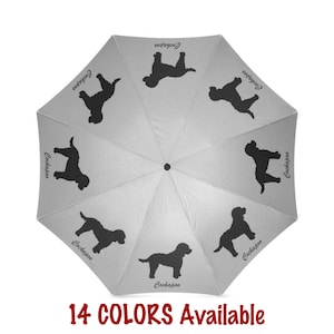 Cockapoo Umbrella - Black Cockapoo Umbrella - Black