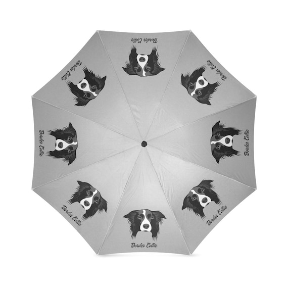 Border Collie Umbrella - Tri Border Collie Umbrella - Tri