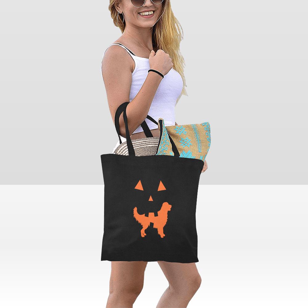 Golden Retriever Pumpkin Face SVG PNG: Halloween Dog (digital Download ...