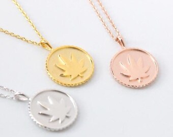 marijuana leaf necklace, cannabis leaf necklace, weed , Pot Necklace, cute necklace gifts, gift ideas, birthday gifts