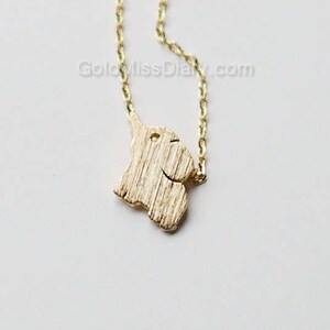 tiny elephant necklace, Baby elephant necklace, wedding gifts, bridesmaid gifts, gift ideas, birthday gifts