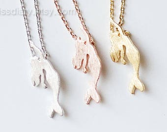 Mermaid Necklace, Little Mermaid Necklace, dainty mermaid Necklace, kids Necklace, Gift idea, , Holiday gift, gift ideas, women necklace