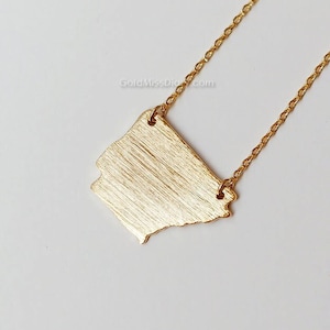 Collana in oro dello Stato dell&#39;Arkansas, collana in oro dello Stato dell&#39;Arkansas, collana in lingotto d&#39;oro dello Stato dell&#39;Arkansas, collana in lingotto dell&#39;Arkansas