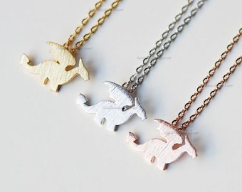 Dainty little Dragon Necklace. Tiny Dragon Necklace, gift idea, kids necklace, birthday gift