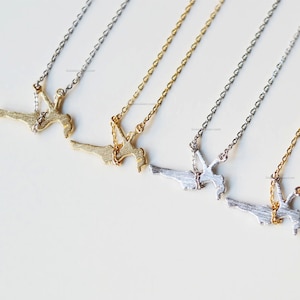 Dainty Swinging Girl, Girl on Swing Necklace, dainty necklace, mix and match necklace, delicate necklace