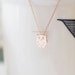 tiny Rose Gold owl necklace, tiny owl necklace Rose Gold, dainty, cute, animal necklace, necklaces for women, wedding, birthday gifts. 