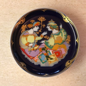Bjorn Wiinblad Porcelain Wall Art Plate For Rosenthal