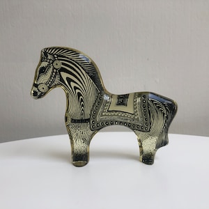 Abraham Palatnik Small Lucite Horse Sculpture