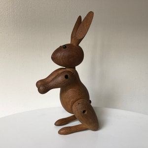 Vintage Kay Bojesen Wood Bunny