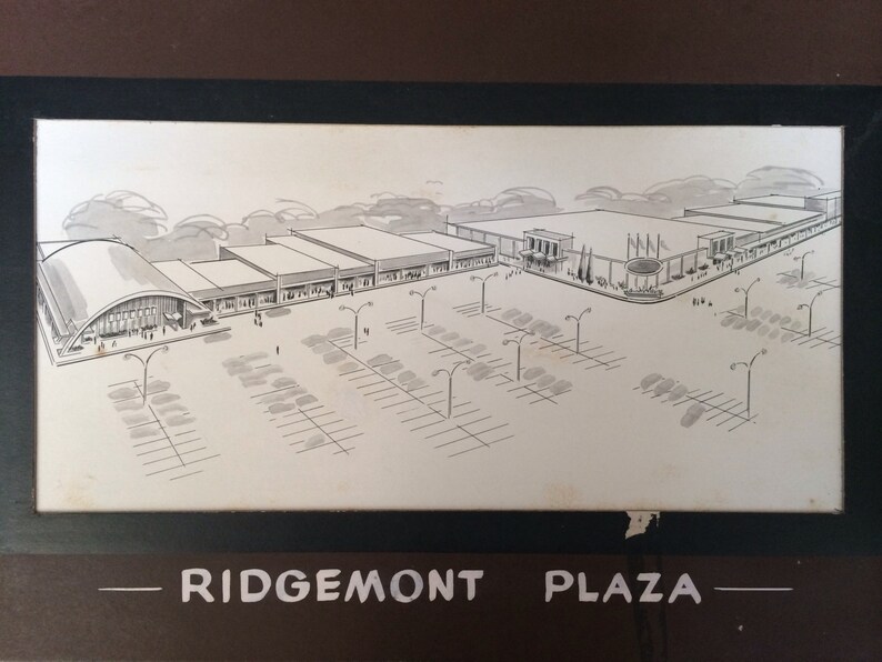 Ridgemont Plaza Greece New York Original Architectural Etsy