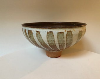 Helen Watson Stoneware Studio Pottery Ikebana Flower Bowl