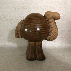 Lisa Larson Camel/Dromedary Ceramic Sculpture For Gustavsberg