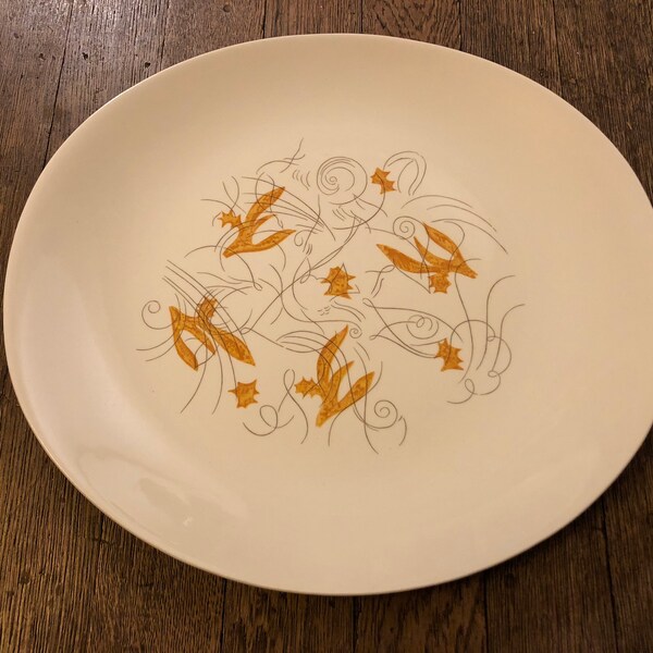 Eva Zeisel Design For Hallcraft Porcelain Plate