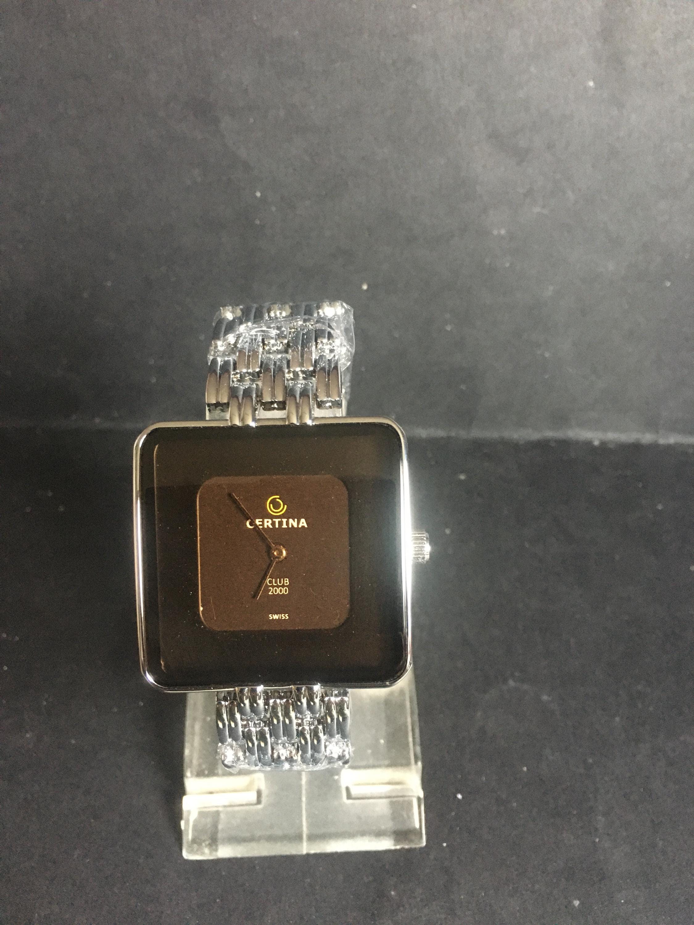 Bracelet Et Fermoir Certina Club 2000 - Pièce Détachée Montre, Occasion, Référence 955683