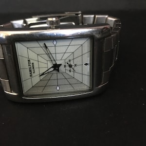 Orologio da polso unico raro Hamilton immagine 4