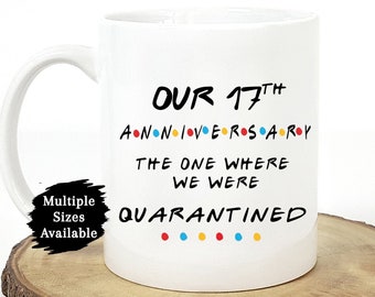17th Birthday Or Anniversary Gift 17 Years Of Awesomeness Coffee Mug For Mum Dad 