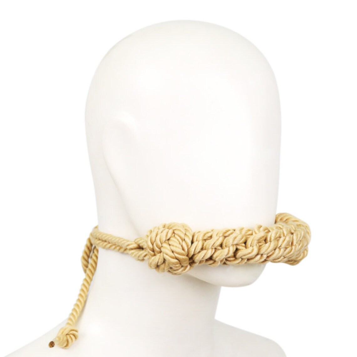 Shibari Hemp Rope Mouth Gag Oral Stuffer Restraints Kinky Etsy UK