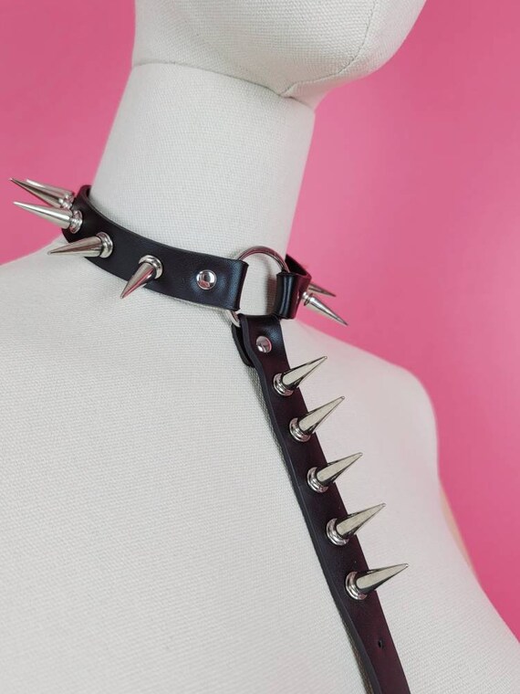 Men/'s Leather Strap Bondage Gothic Harness Bdsm Buckles Costume Suspenders Belts