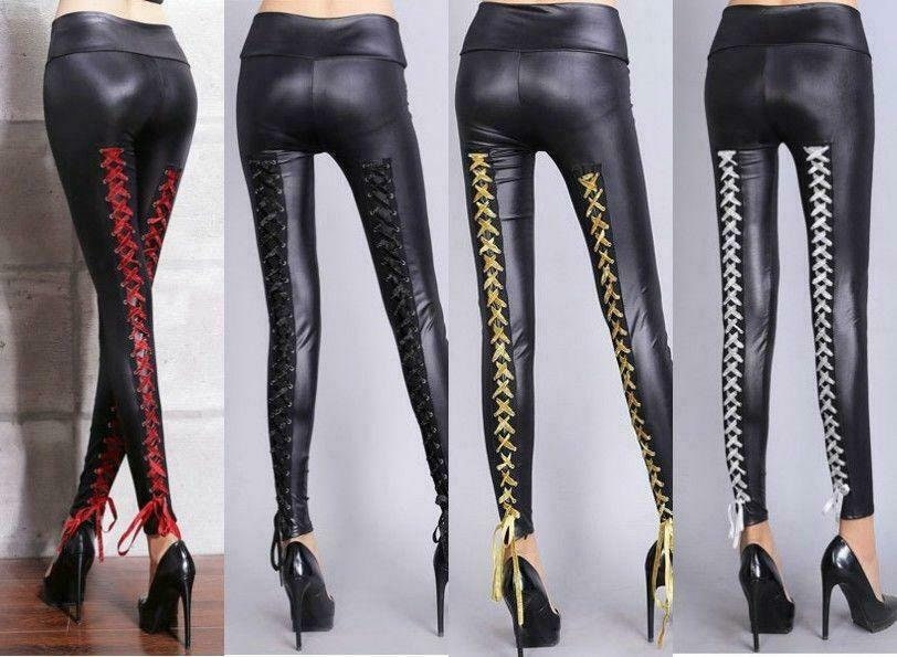 Sexy Lace up Gothic Lace up High Waist 