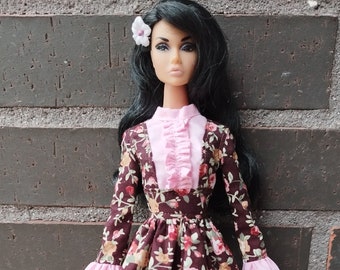 Dress for Poppy Parker and 1/6 scale dolls.