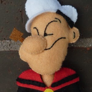 PDF Pattern to Make a Felt Popeye. - Etsy