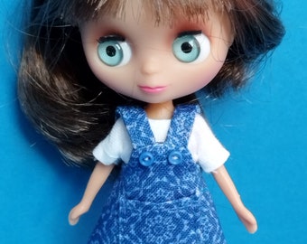 Petite Blythe Little Dal Outfit hello Penguin Overall overall