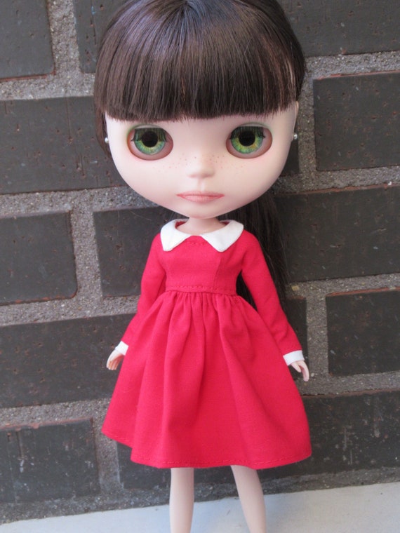 Takara 8" Middle Blythe Doll Lovely Dress 1 PCS 