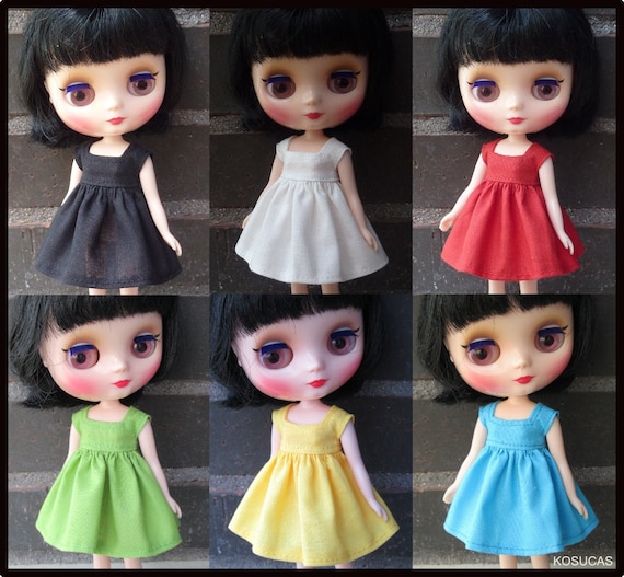 Basic Dresses for MIDDIE Blythe Dolls. - Etsy Canada