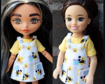 Clothes for Chelsea dolls.
