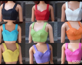 Basic tops for Poppy Parker dolls.