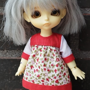 Dress for Lati yellow, Pukifee and Irreall/Oli dolls.