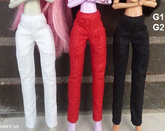 Basic pants for Monster High dolls. G1 and G2.