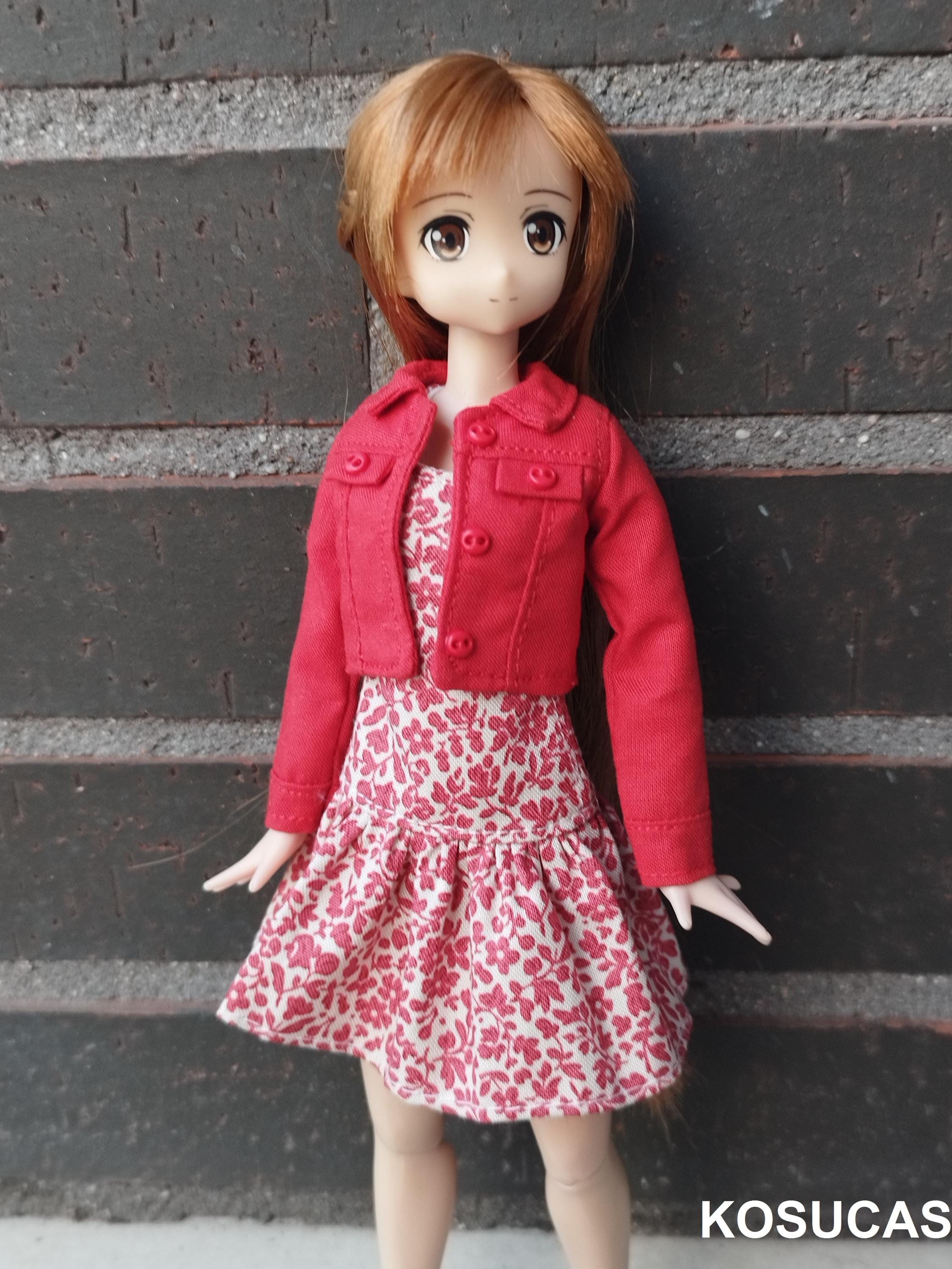 Jacket and Dress for Azone Dolls, Body Pure Neemo M. - Etsy