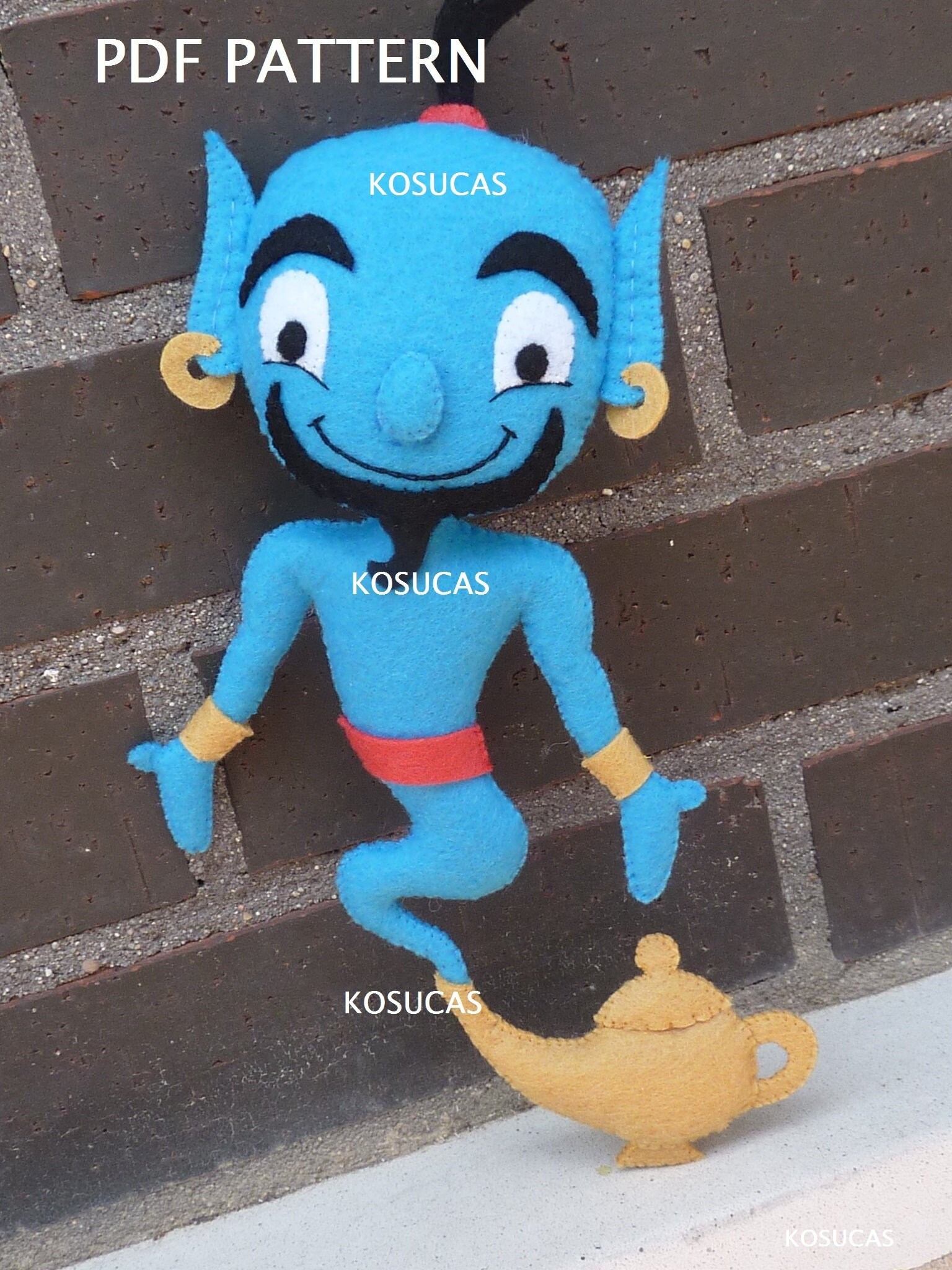Aladdin felt - Etsy España