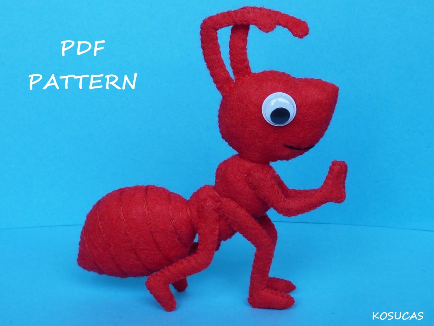 PDF Pattern to Make a Felt Ant. - Etsy