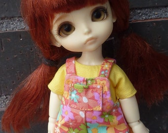 Overall and t-shirt for Lati yellow, Pukifee and Irrealdoll/Oli dolls.