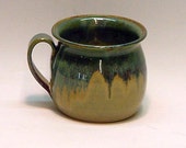 Soup Bowl - Pine Green /  Soup Bowl , Pottery Bowl , Pottery Mug , Ceramic Mug , Ceramic Bowl , Handmade Bowls , Chili Bowl , Chili Mug ,
