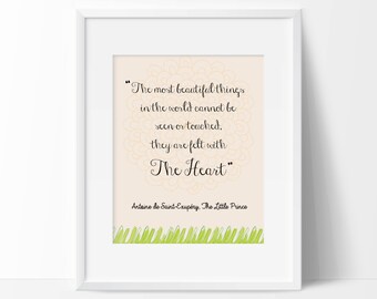 Las cosas más bellas / El Principito Impresión Digital