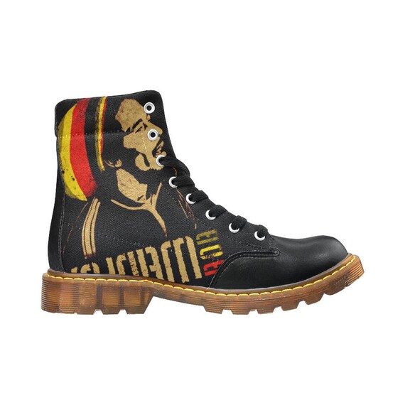Hiking Boots Bob Marley Rasta Best Hiking Boots Hiking Etsy