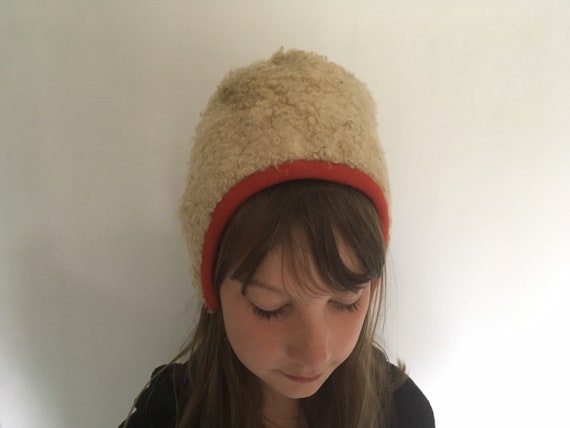 Vintage Swedish Sheep Skin Sheep Fur 
