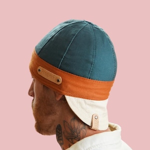 8-Panel Welding Cap Sewing Pattern | Printable DIY Hat Pattern, Easy Welder&#39;s Cap PDF, 11 Sizes, Beginner-Friendly Sewing Project