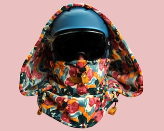 Patron de couture pour masque de ski cagoule modèle de surcasque